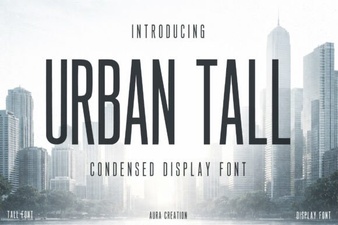 Urban Tall Fonts for Modern Website Headers