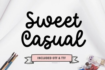 Sweet Casual Fonts for Friendly Web Design