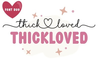 Thickloved Duo Font: Creative Design Ideas & Projects